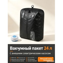 Комплект: модель с прозрачным окном, без насоса, 24 л + внешний насос Комплект: модель с прозрачным окном, без насоса, 24 л + внешний насос